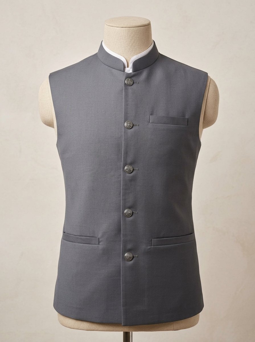 Luxury Gray Waistcoat